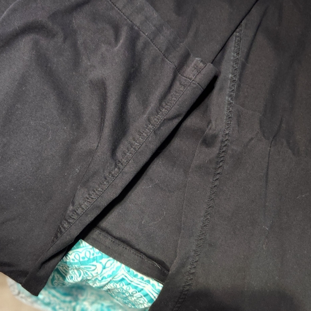 Womens black Scrub med Couture set